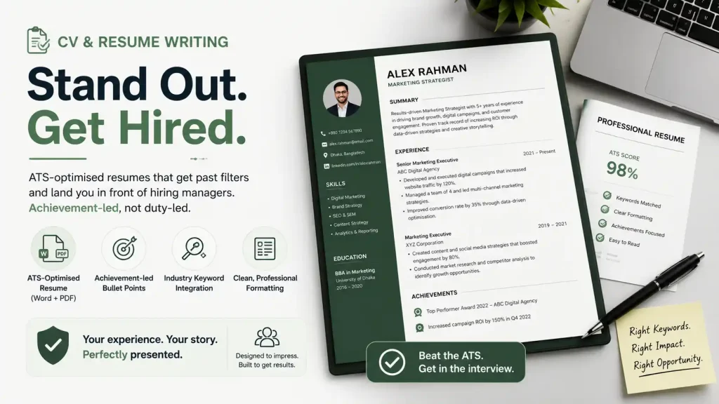 CV & Resume Writing